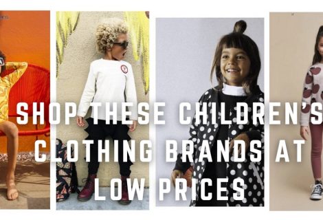Shop with these Affordable Children's Clothing Brands at Low Prices