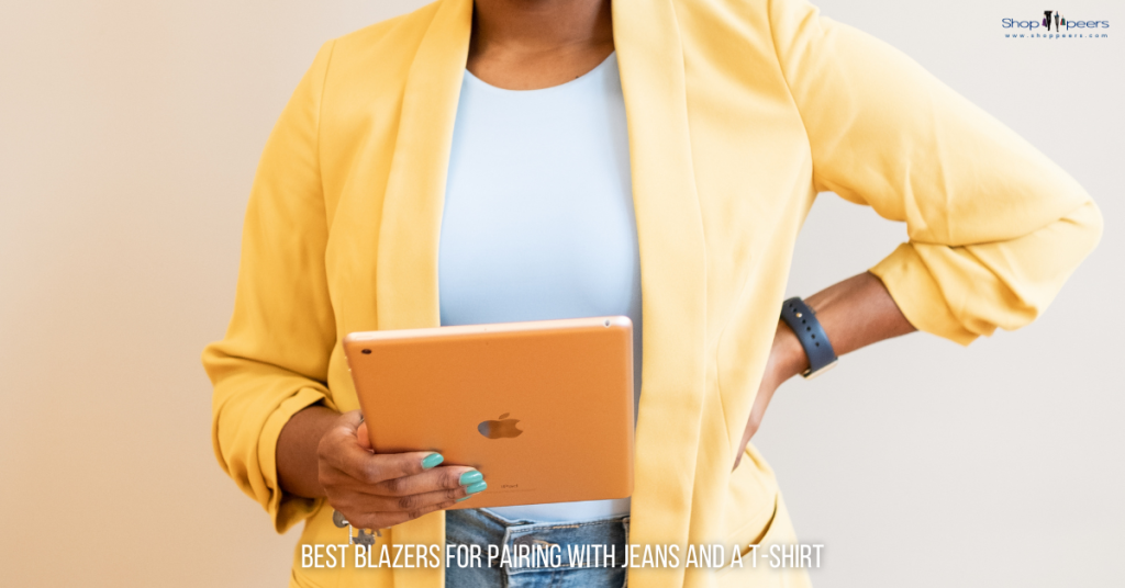 Best Blazers for Pairing with Jeans and a T-Shirt