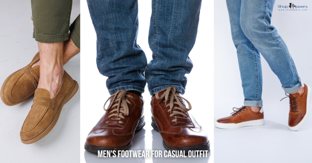 Mens Footwear for Casual Outfit
